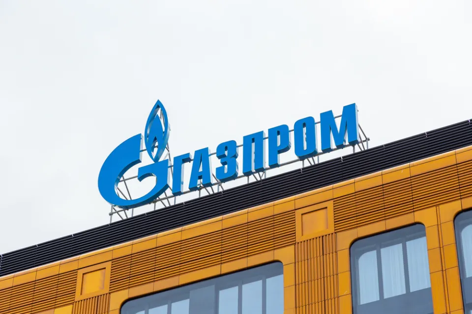 Gazprom building in St. Petersburg, Russia